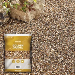 Stylish Stone Golden Gravel - Midi Pack - 9kg