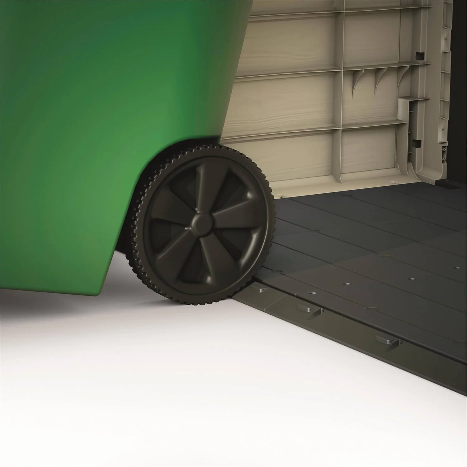 Keter Store It Out Ultra Outdoor Garden Storage Shed - Beige & Brown - 2000L - Image 10