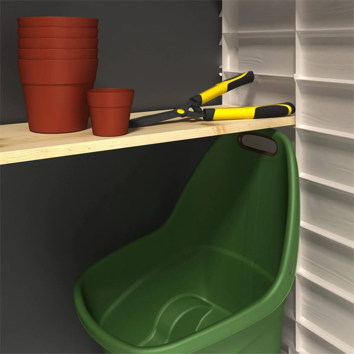 Keter Store It Out Ultra Outdoor Garden Storage Shed - Beige & Brown - 2000L - Image 9