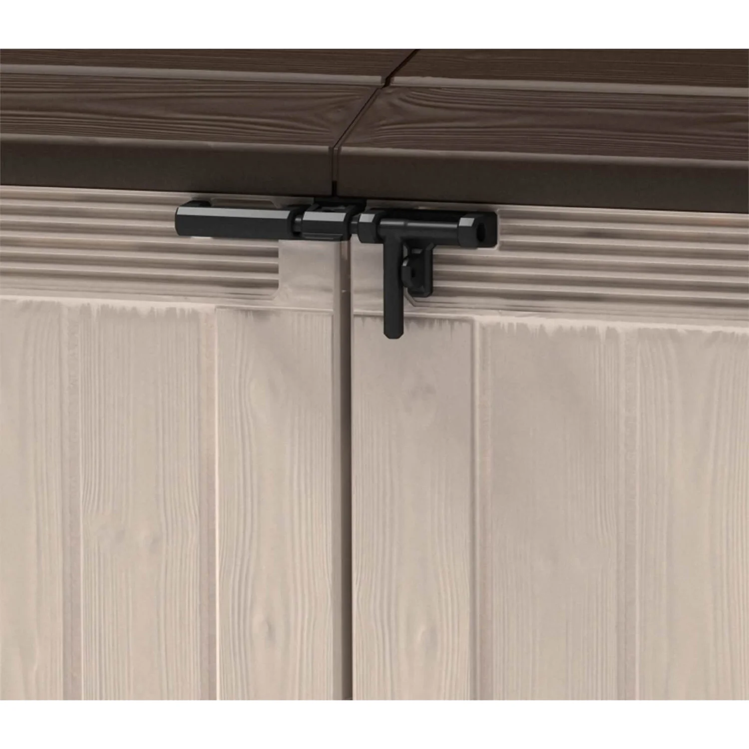 Keter Store It Out Ultra Outdoor Garden Storage Shed - Beige & Brown - 2000L - Image 6