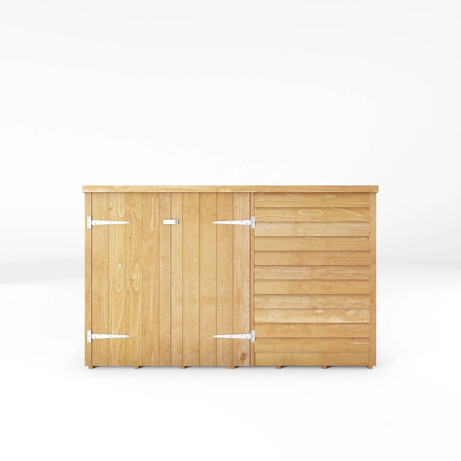 Mercia 6 X 3ft Overlap Pent Bike Shed - Image 3