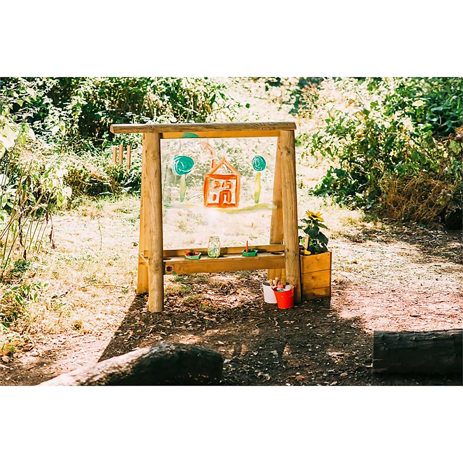 Plum Discovery Create & Paint Easel - Image 2