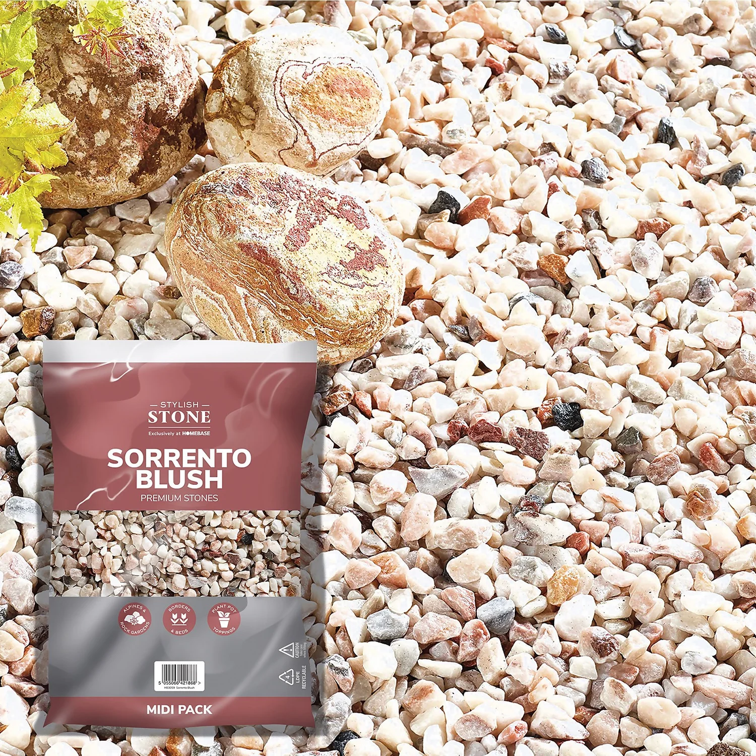 Stylish Stone Sorrento Blush - Midi Pack - 9kg