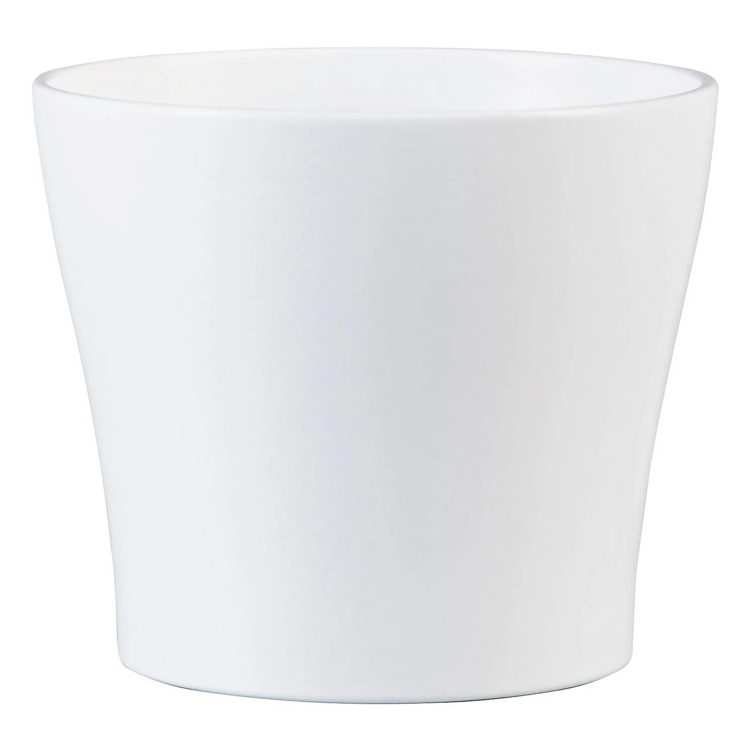 White Plant Pot - 11cm