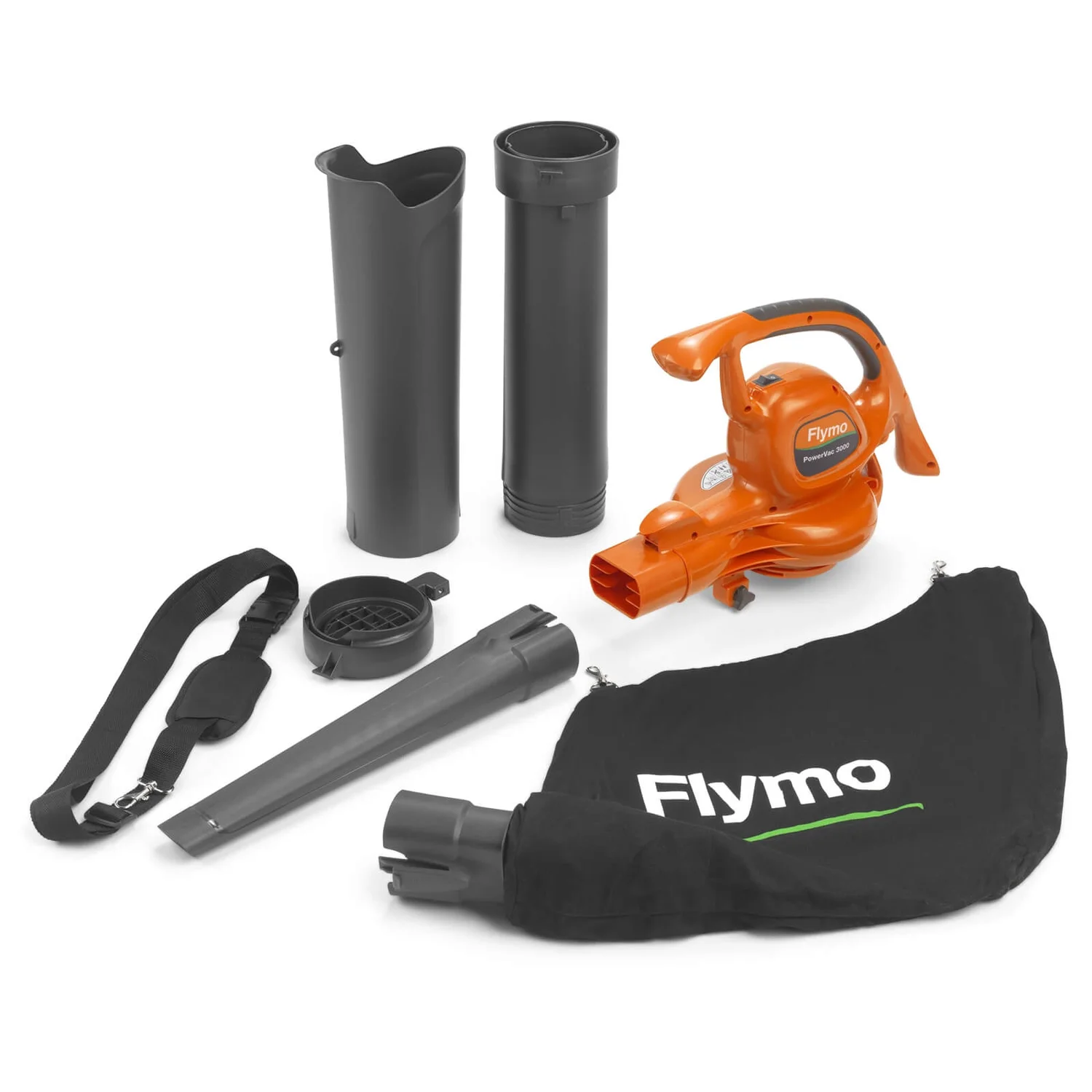 Flymo Power 3000W Electric Blower Vac - Image 3