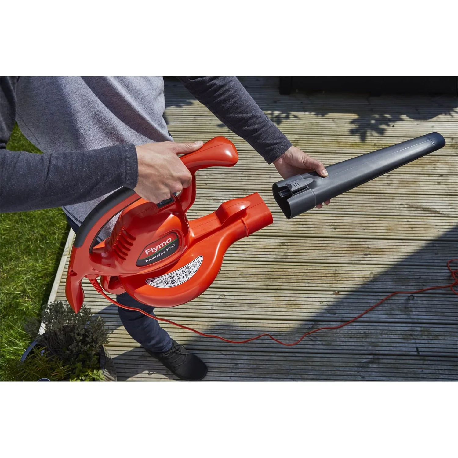 Flymo Power 3000W Electric Blower Vac - Image 10