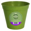 8in Bamboo Pot Single Sage Green