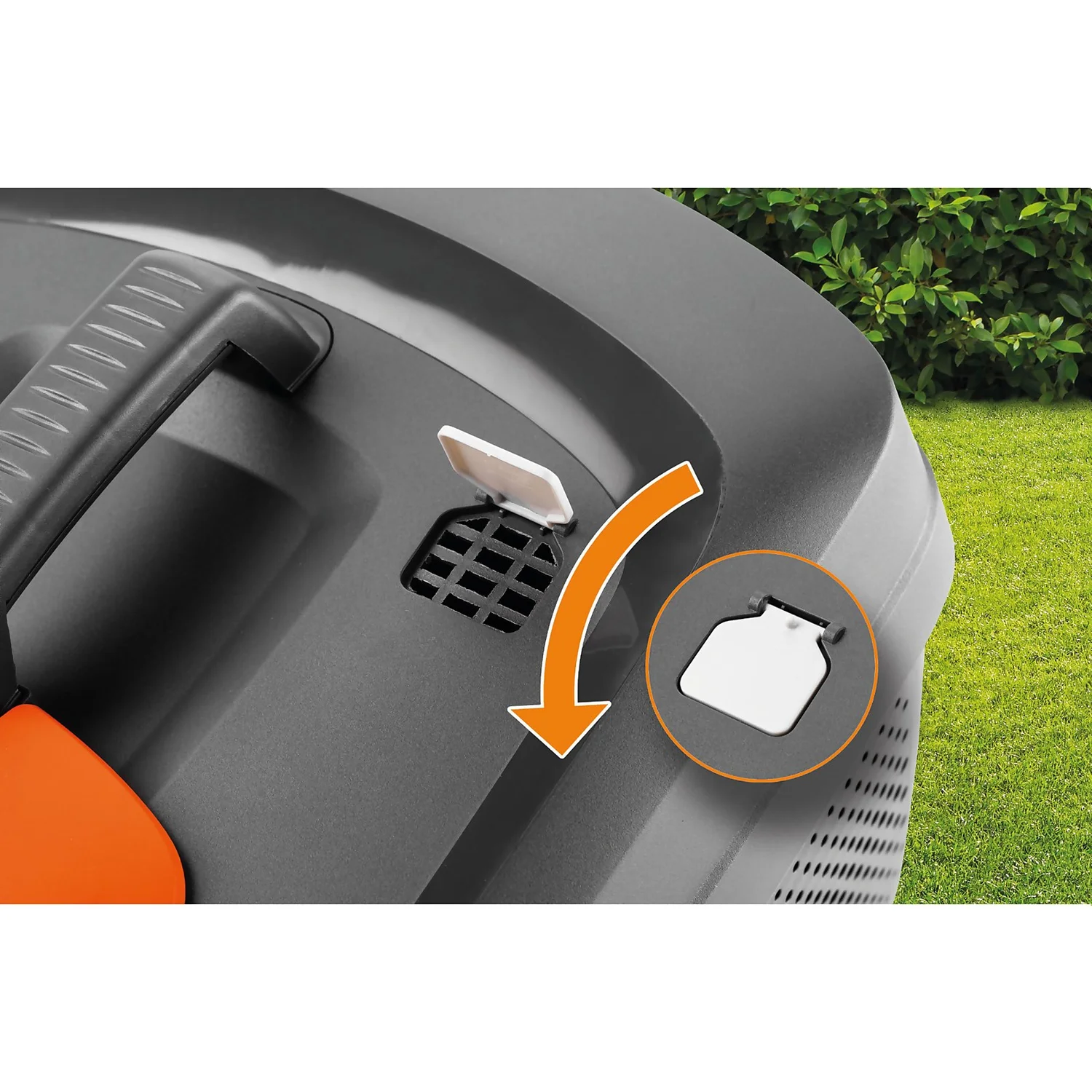 Flymo 1400W EasiStore 340R Electric Lawn Mower - 34cm - Image 5