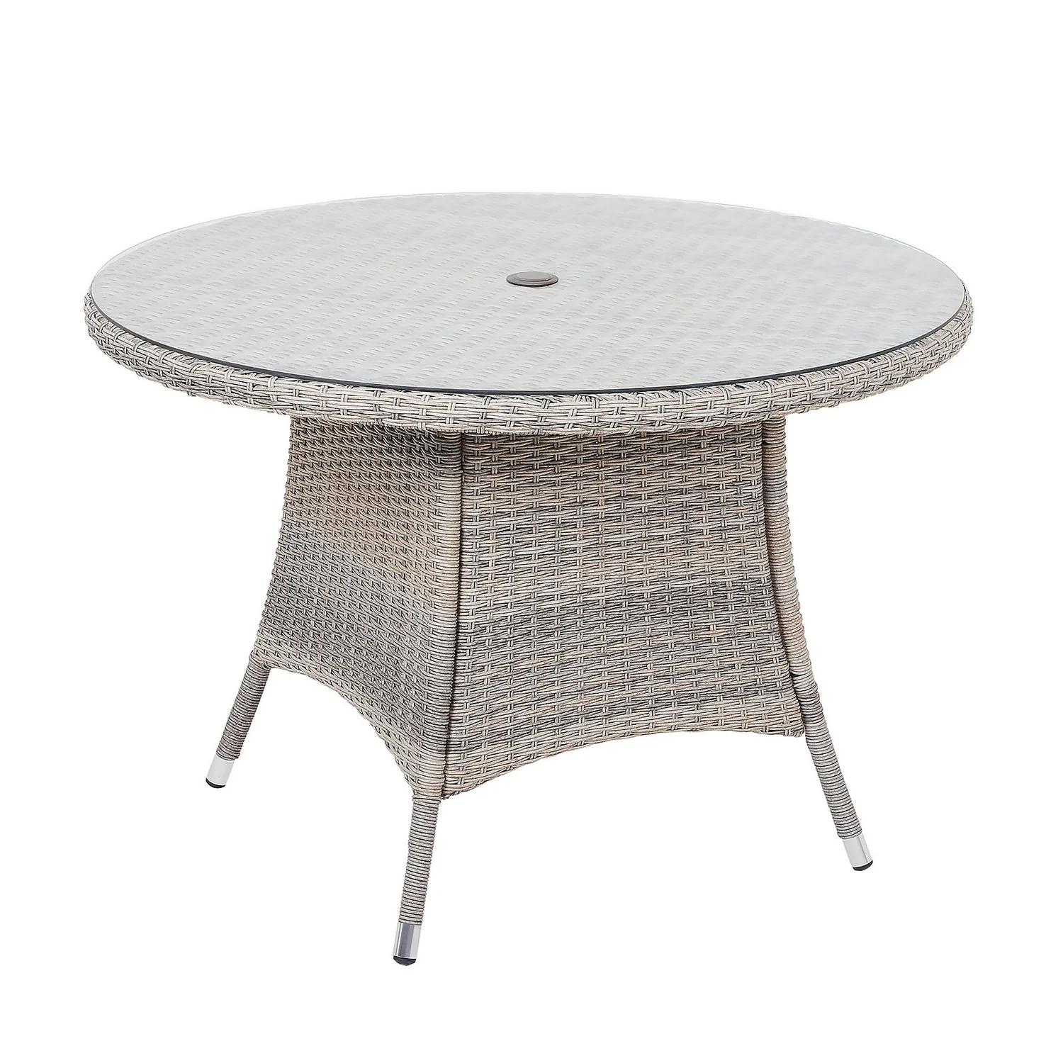 Florence 4 Seater Garden Dining Set - Image 4