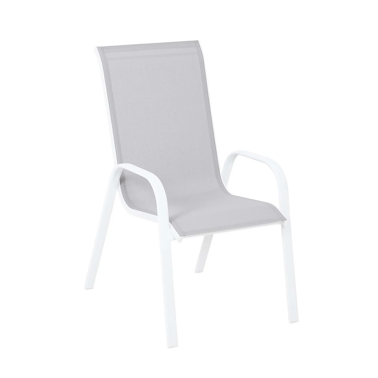 Malindi 6 Seater Garden Dining Set - Grey - Image 4