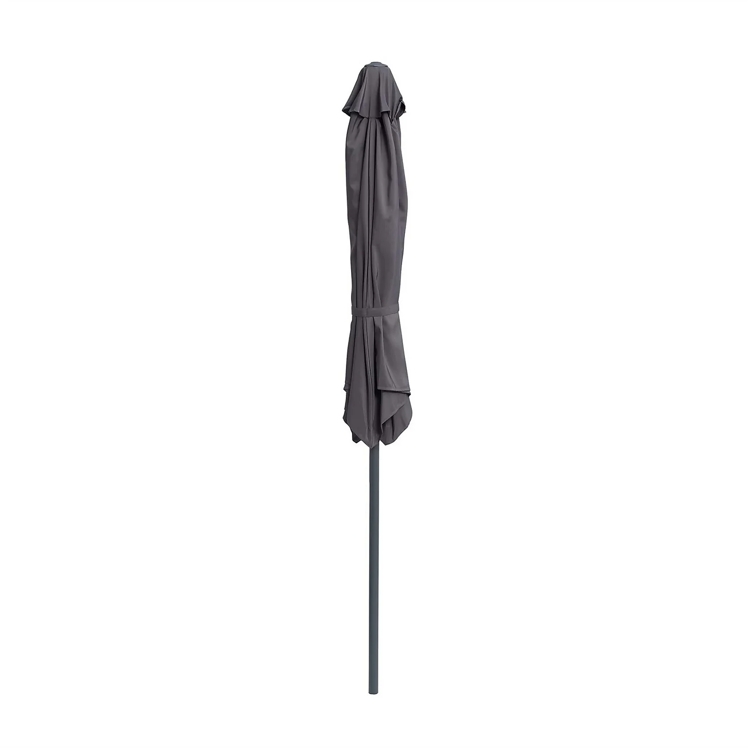 None 2.7m Crank & Tilt Parasol Dark Grey - Dia. 38mm - Image 3