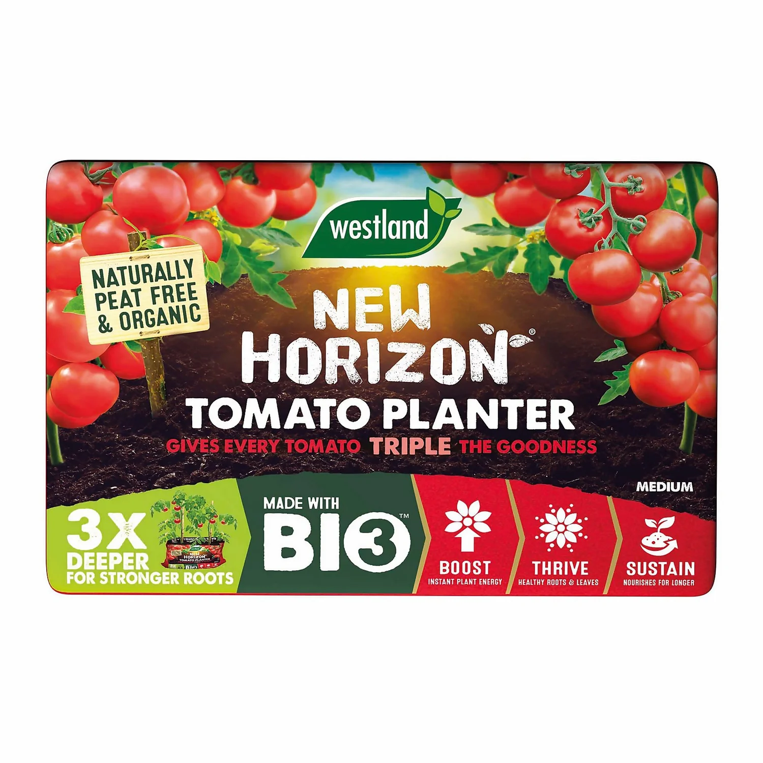 New Horizon Peat Free Tomato Planter Medium - 35L - Image 3