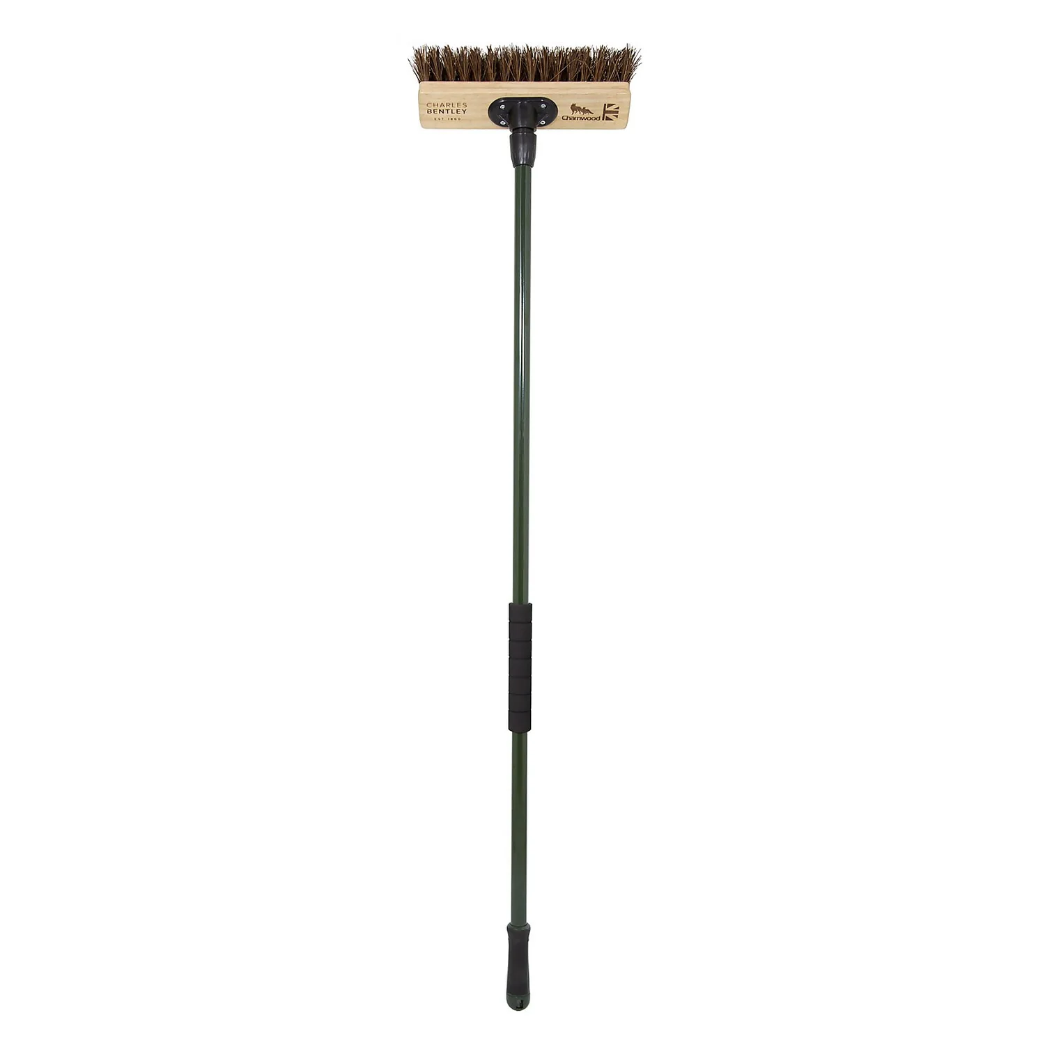 Charles Bentley Charnwood Bassine Wooden Garden Broom - 300mm - Image 2