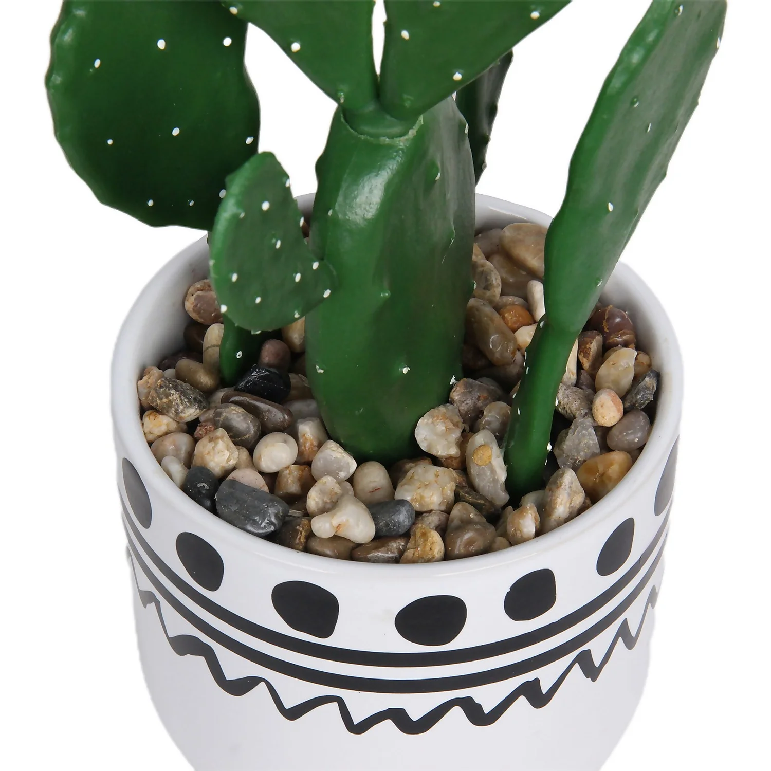 Cactus In Abstract Pot - Image 5