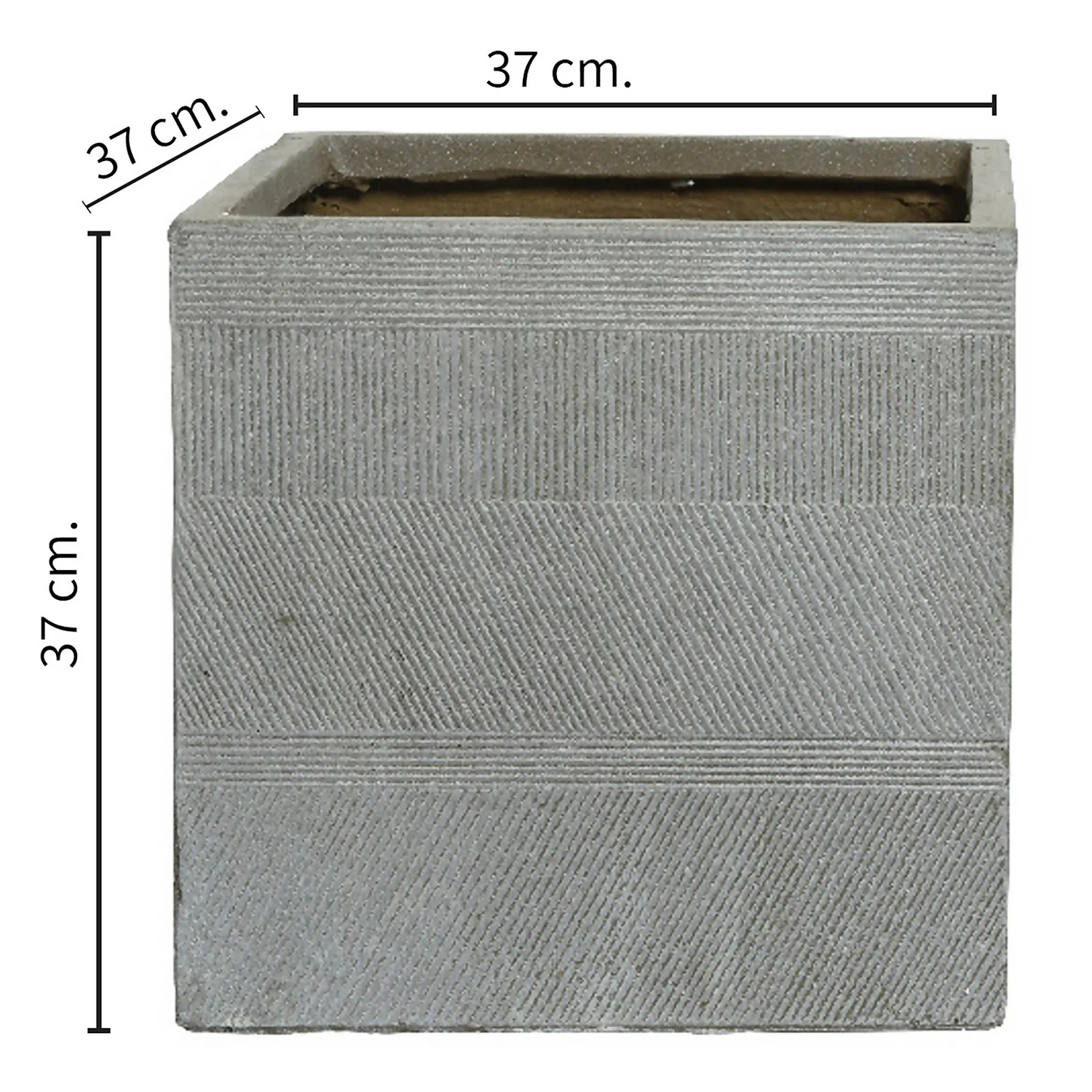 Liam Square Planter - Large - Image 5