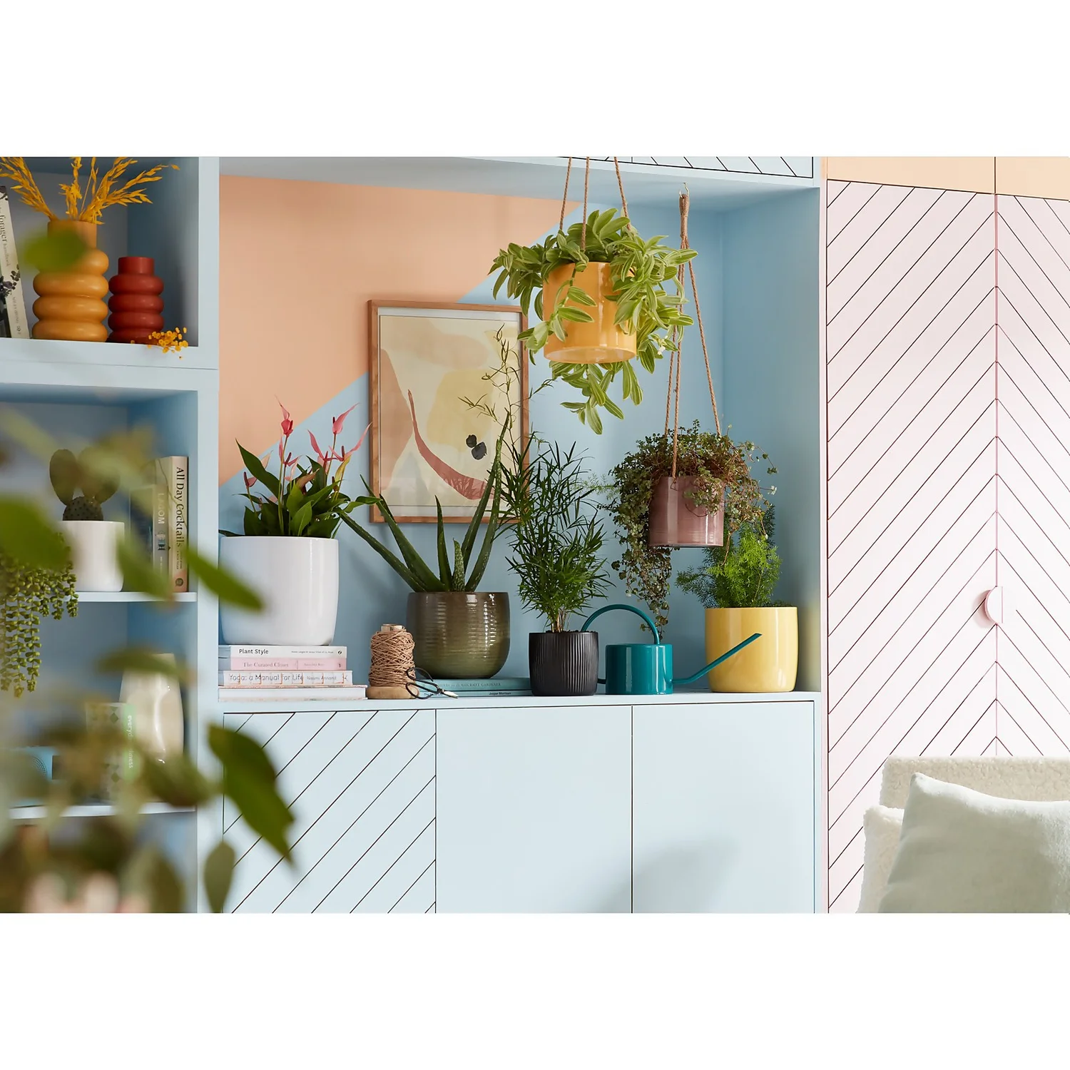 Jungle Green Plant Pot - 18cm - Image 3