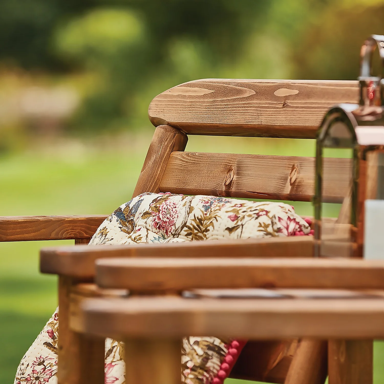 Anchor Fast FSC Weydale Rustic Alcove Garden Seat - Image 7