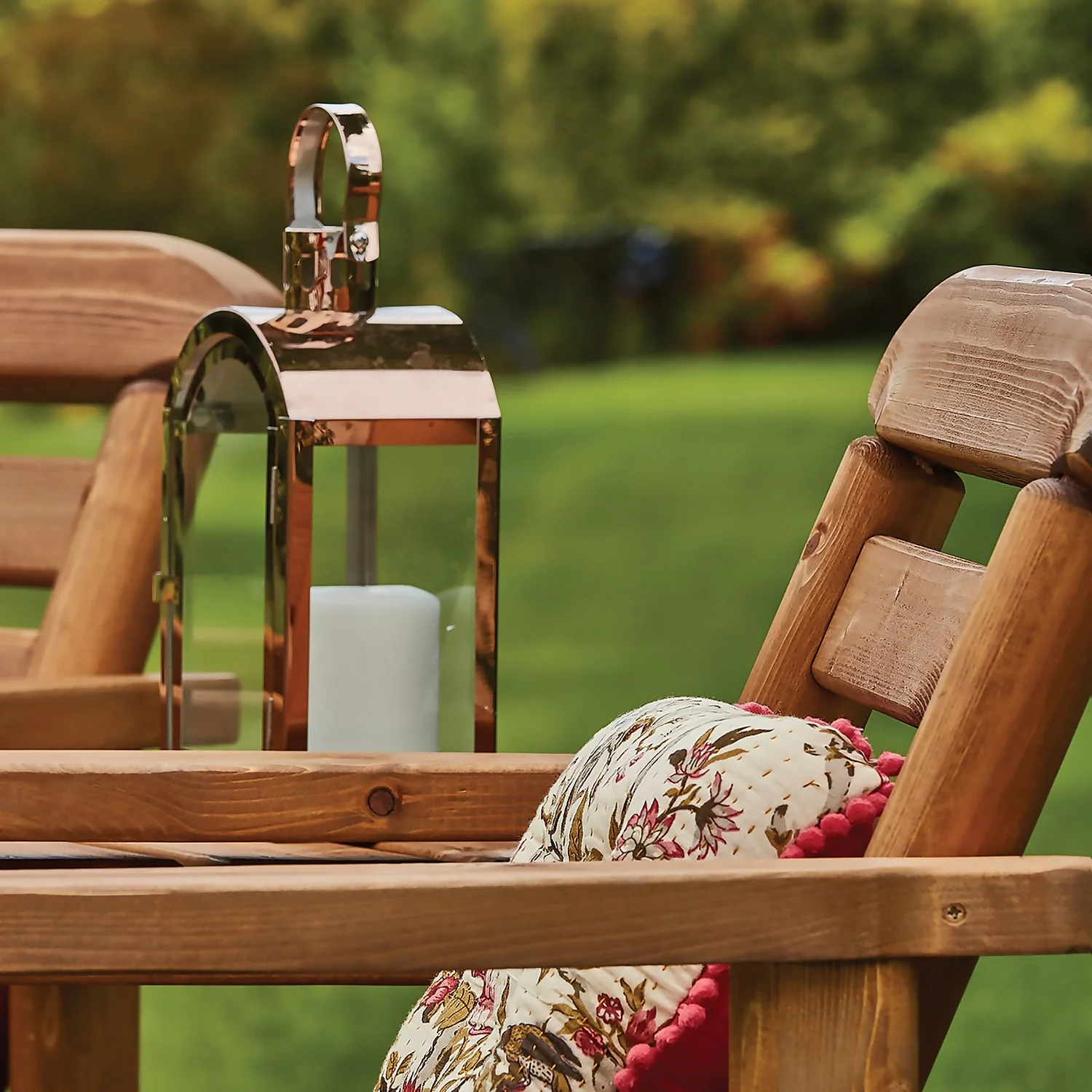 Anchor Fast FSC Weydale Rustic Alcove Garden Seat - Image 2