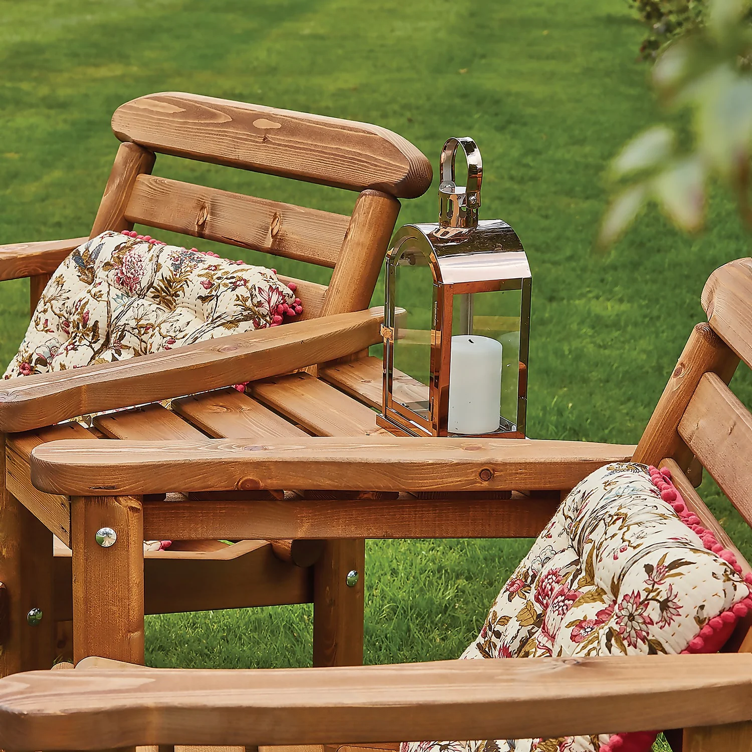 Anchor Fast FSC Weydale Rustic Alcove Garden Seat - Image 6