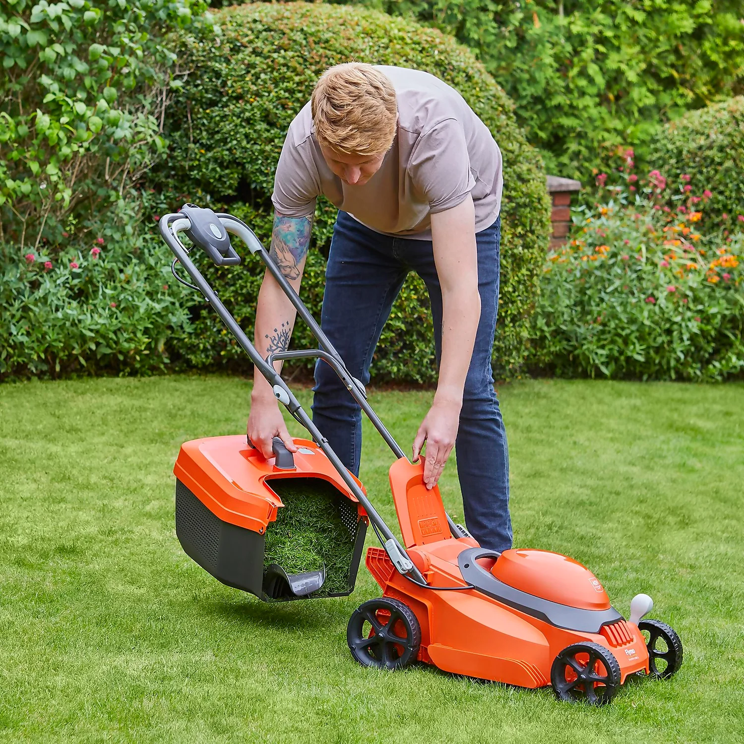 Flymo 20V SimpliStore 340R Li Cordless Mower - 30cm - Image 5