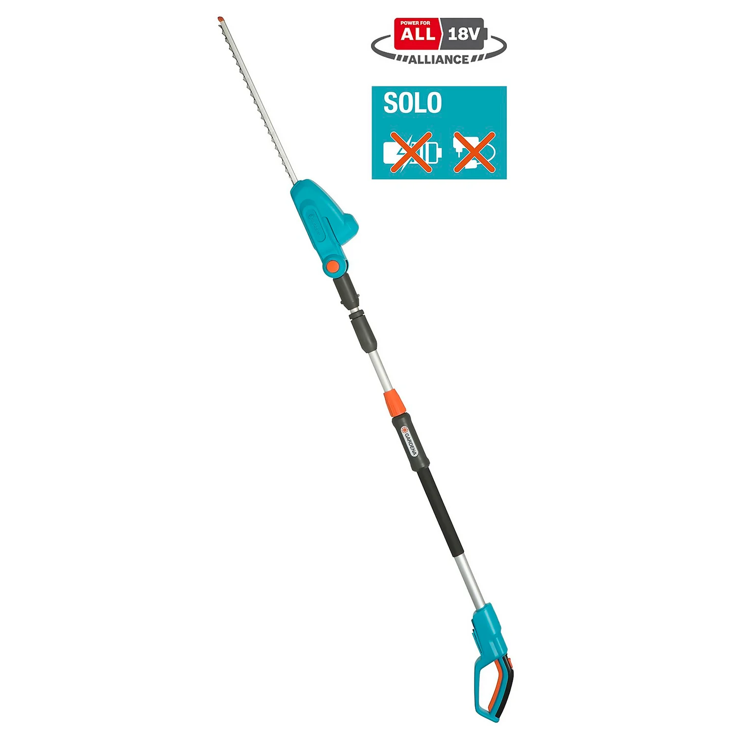 GARDENA Telescopic Cordless 18V Hedge Trimmer - Image 8