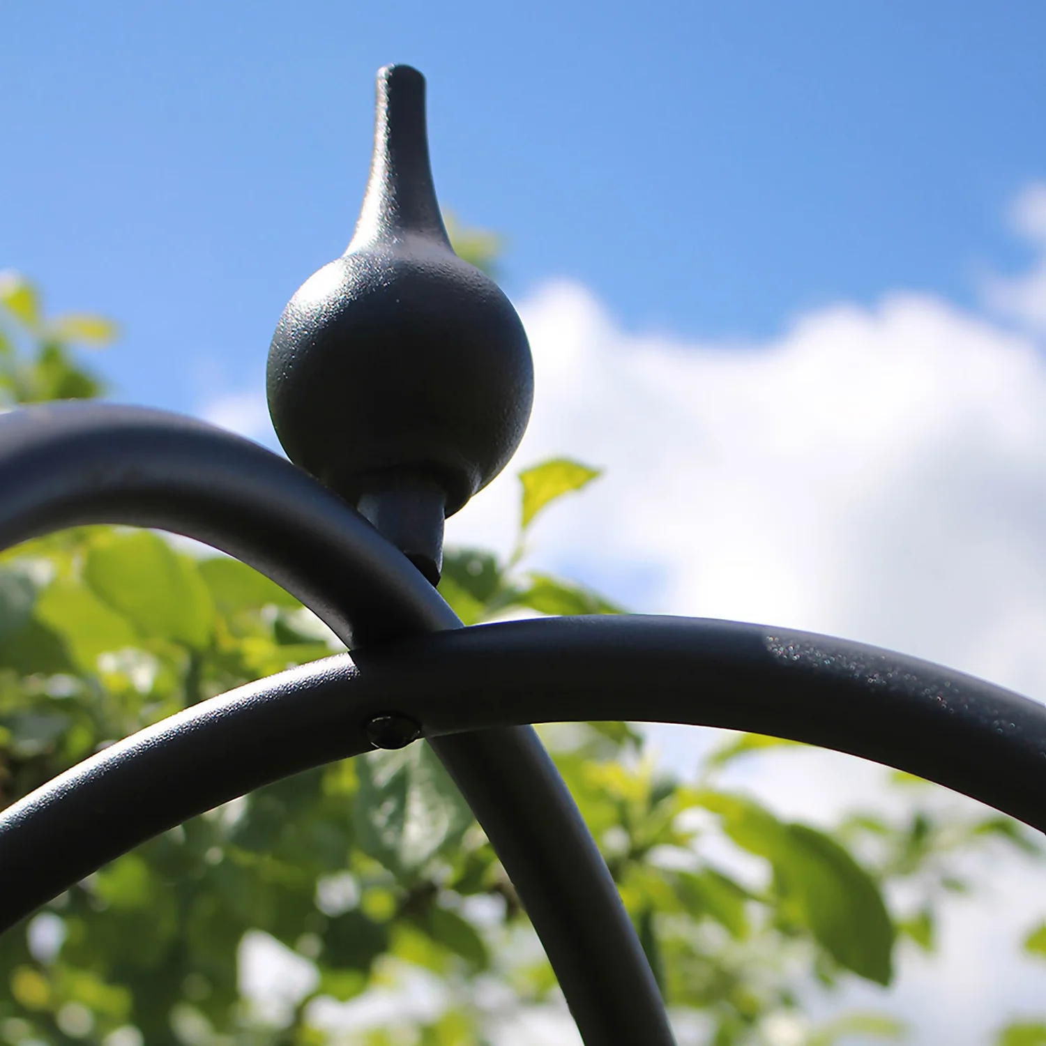 Agriframes Decorative Garden Obelisk 1.7m - Black - Image 3