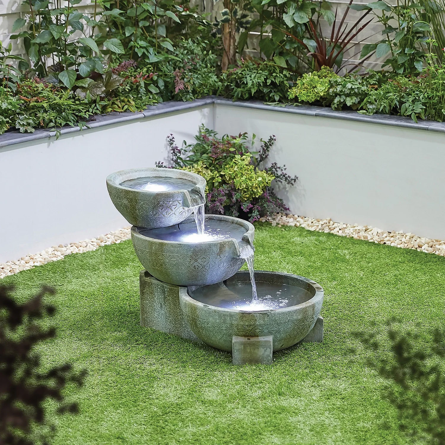 Stylish Fountain Oasis Water Feature With LEDs - Image 5