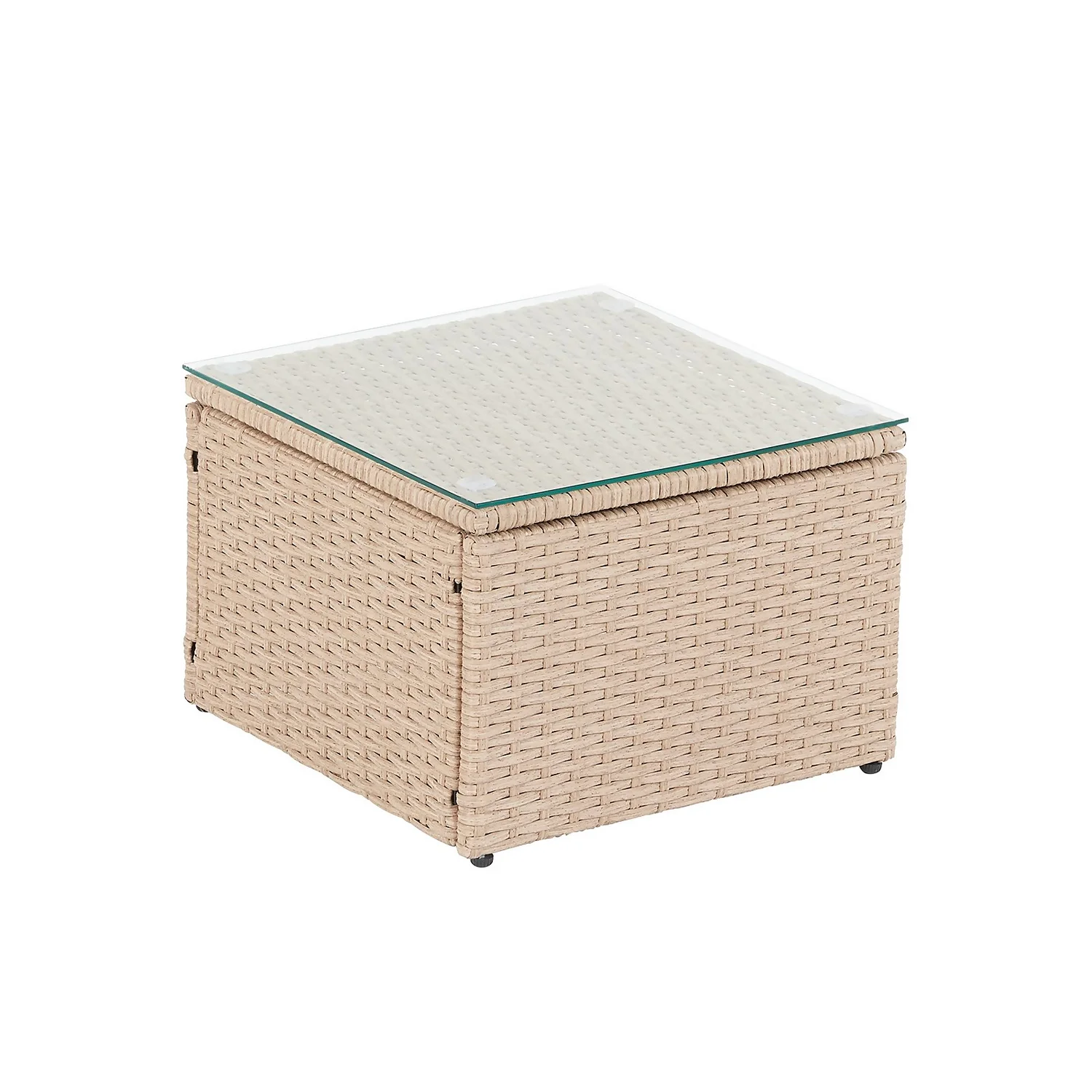 Alexandria Rattan Effect Garden Corner Sofa Set - Image 7