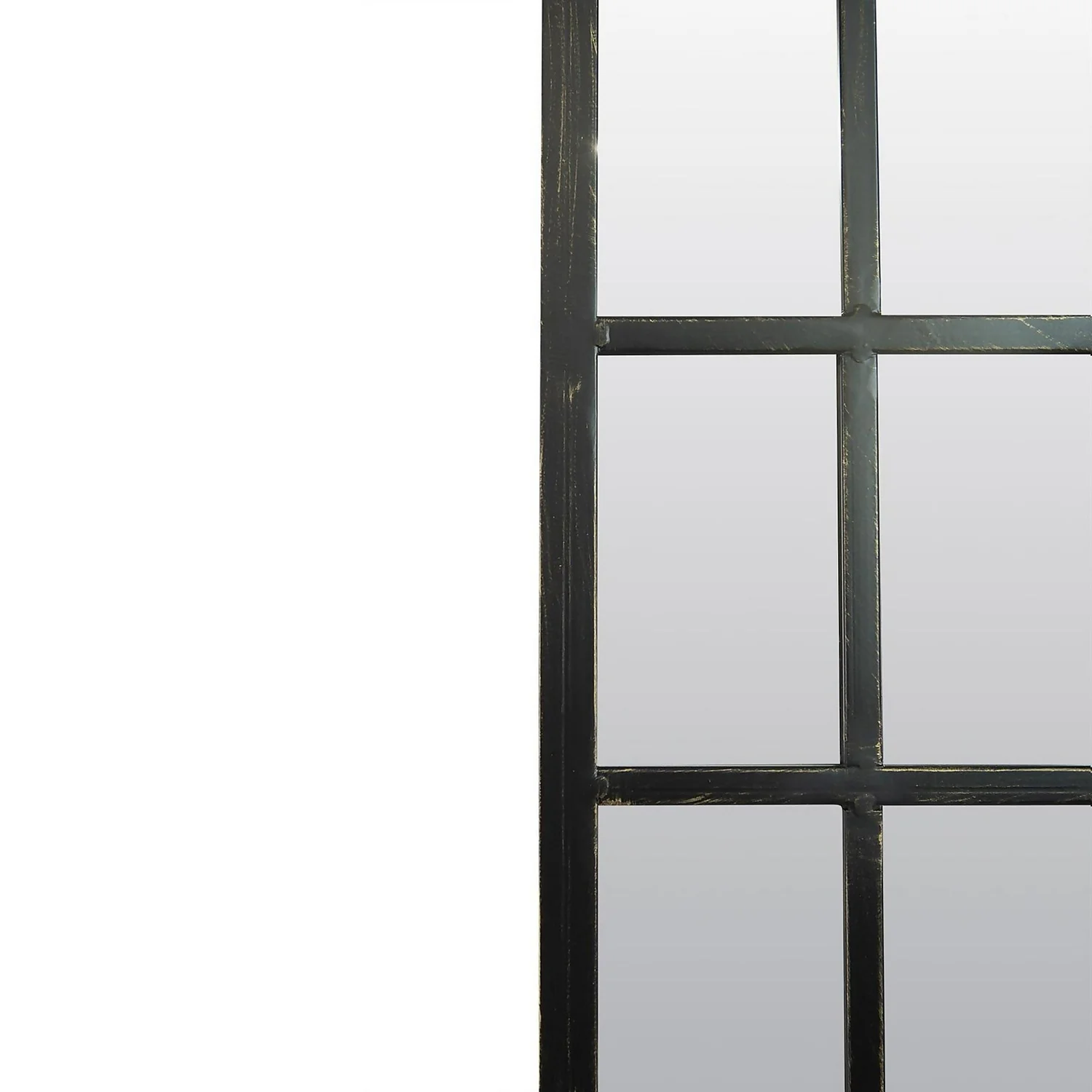 MirrorOutlet Somerley Secret Garden Rustic Arch Large Metal Garden Mirror - 160x47.5cm - Image 4