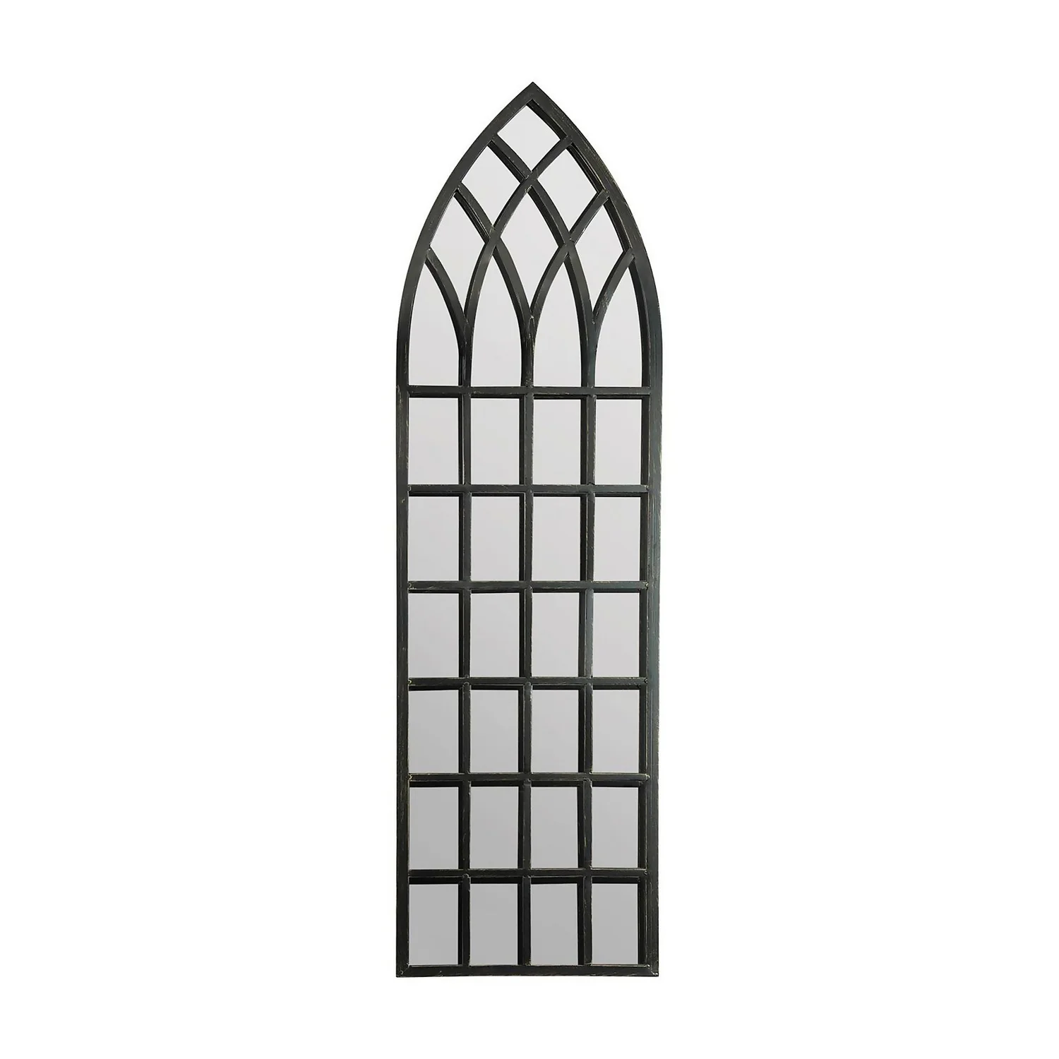 MirrorOutlet Somerley Secret Garden Rustic Arch Large Metal Garden Mirror - 160x47.5cm - Image 2