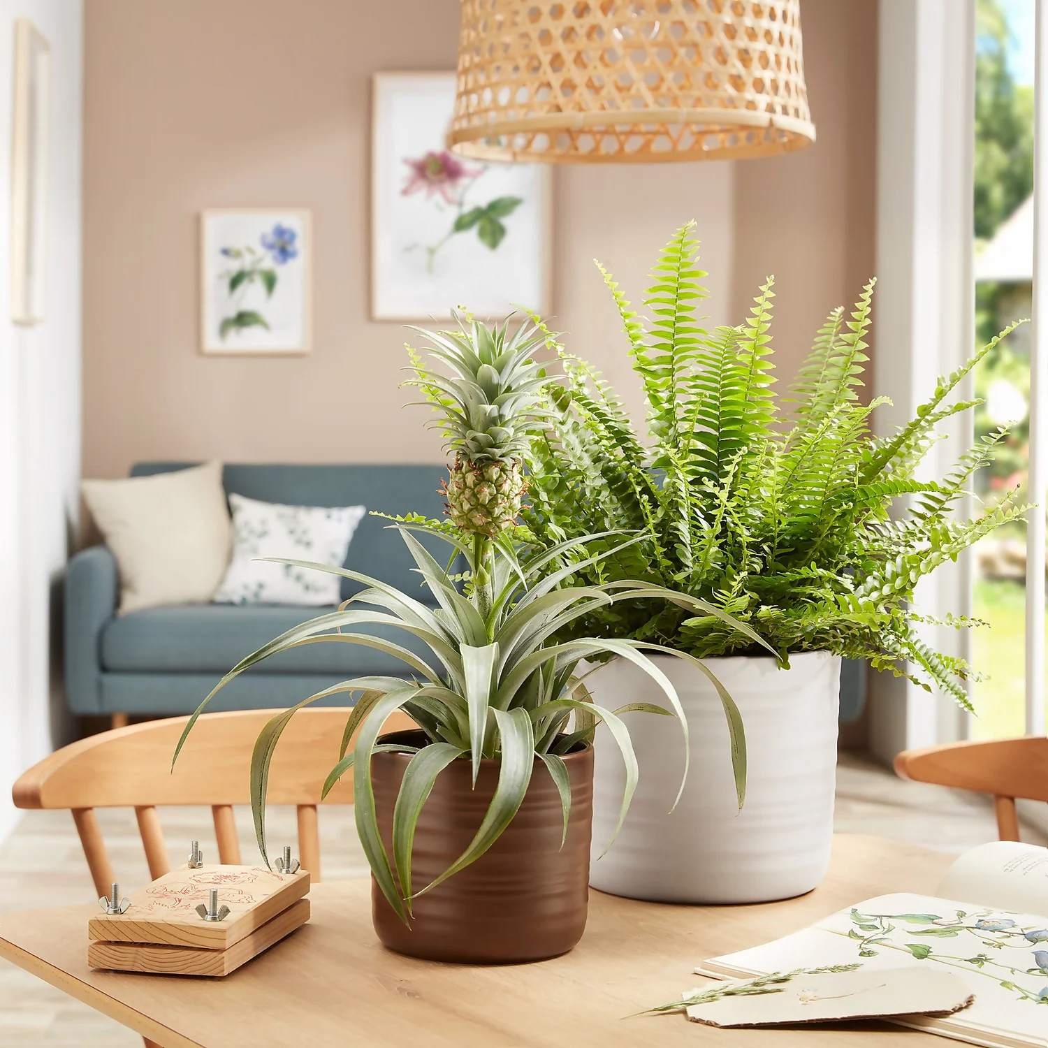 Scheurich Ripple White Indoor Pot - 28cm - Image 2