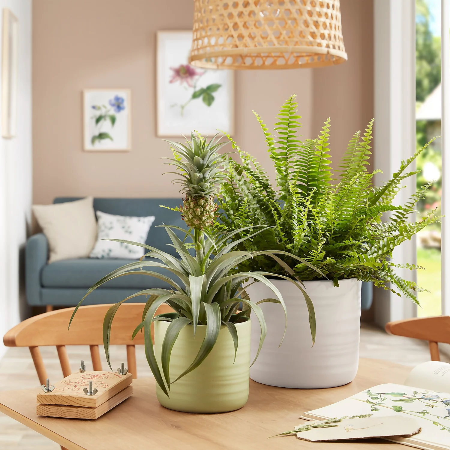 Scheurich Ripple White Indoor Pot - 28cm - Image 3