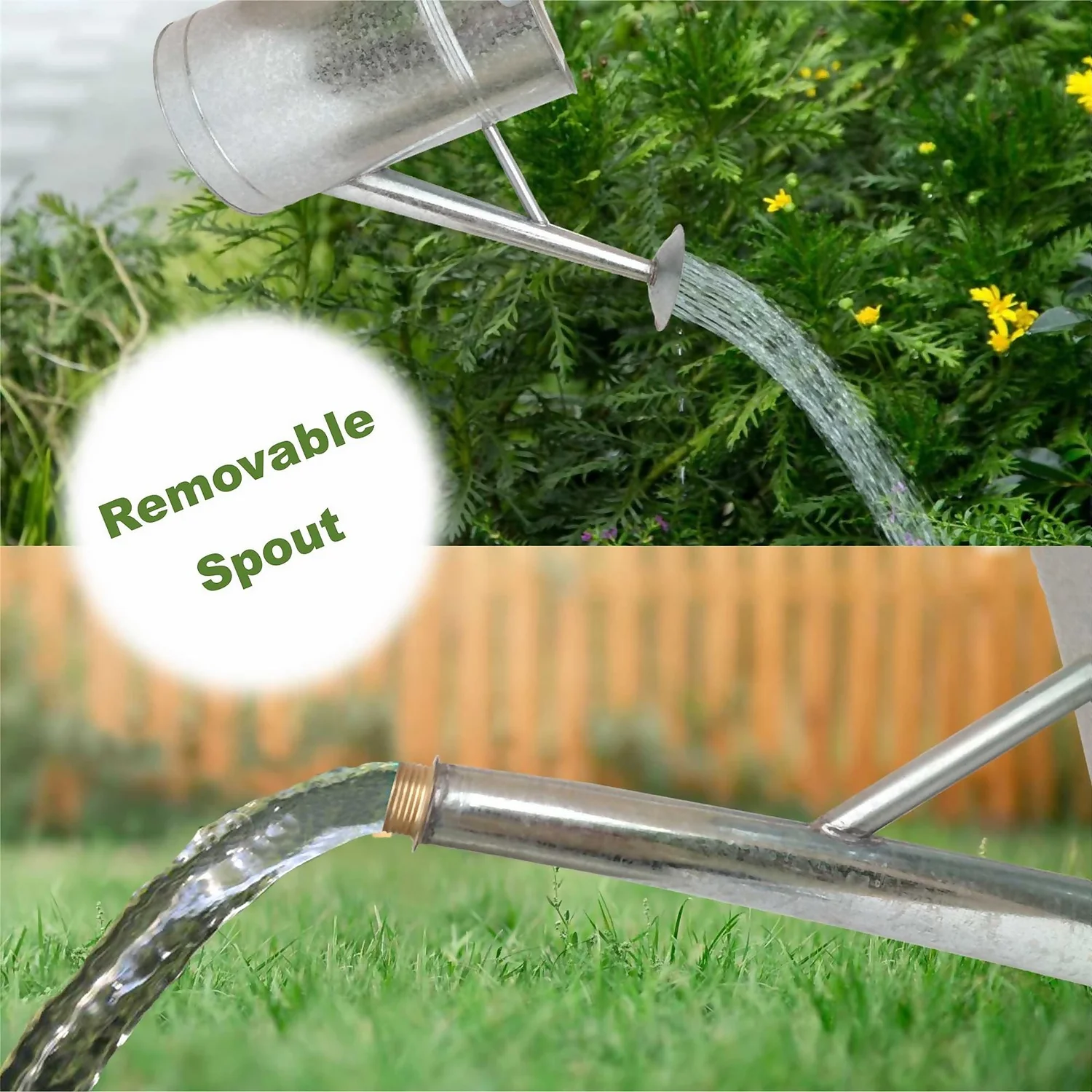 Galvanized Watering Can - 9L - Image 6