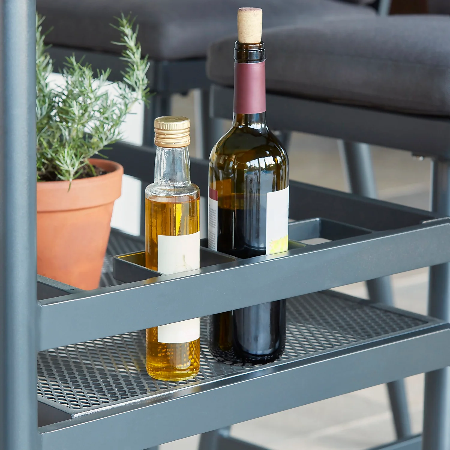 Heba 4 Seater Garden Bar Set - Image 9