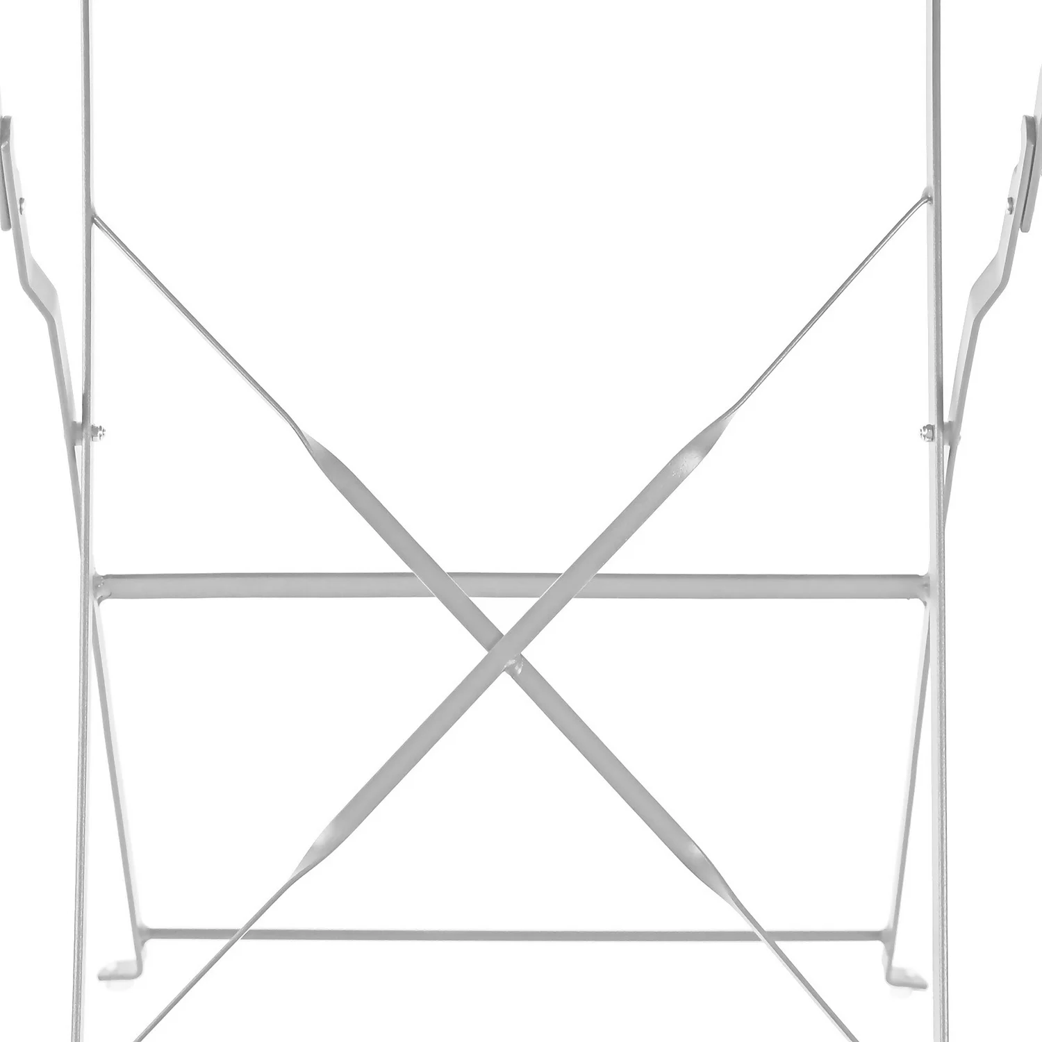 Millie Metal Bistro Set - Grey - Image 8