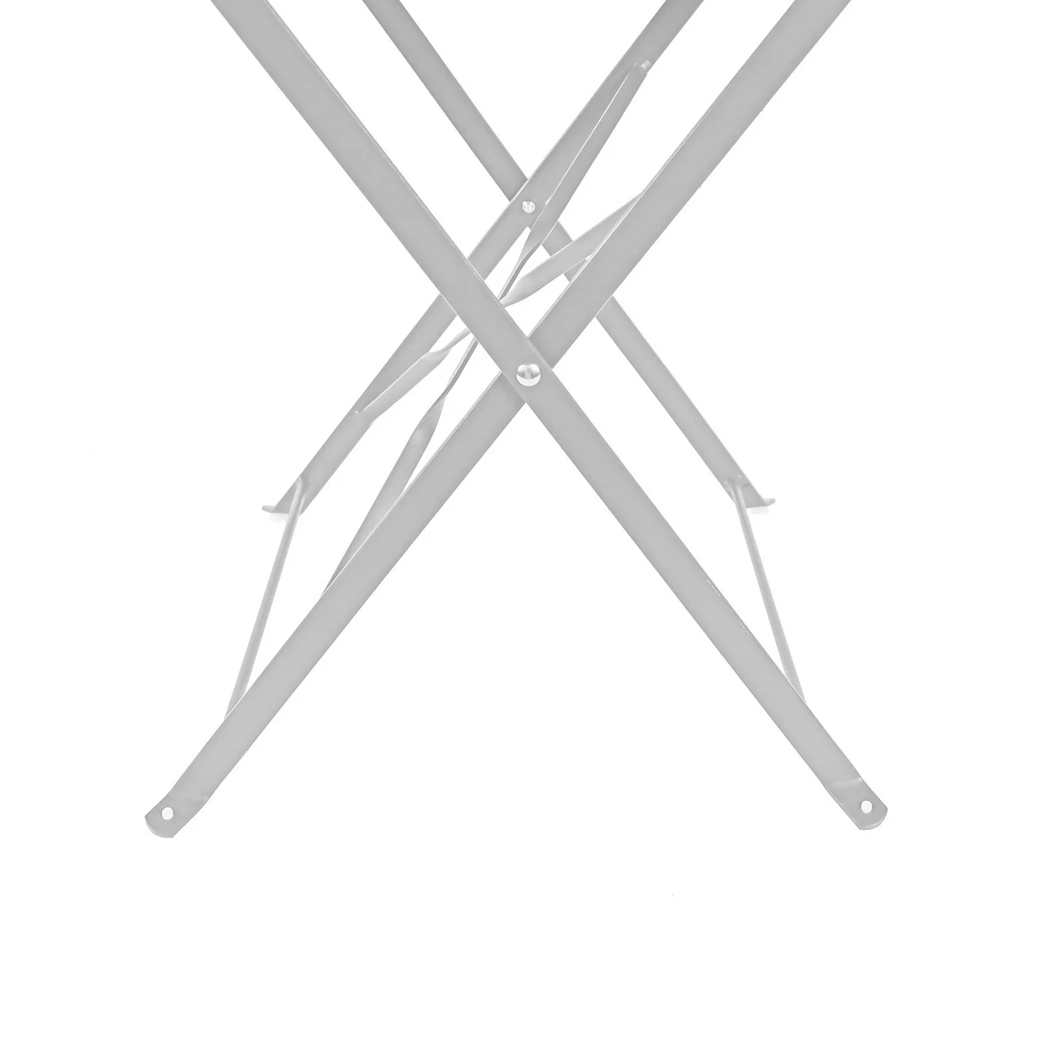 Millie Metal Bistro Set - Grey - Image 7