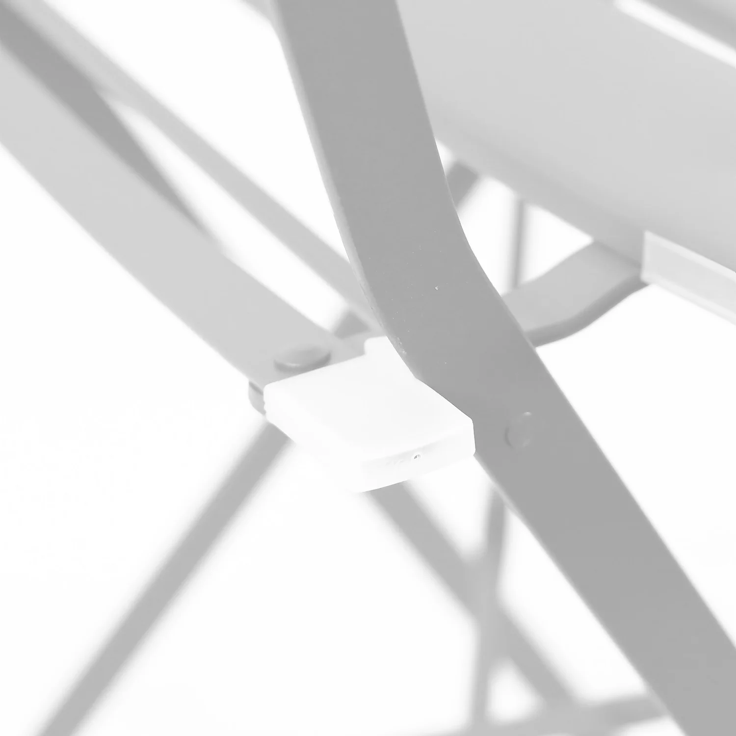 Millie Metal Bistro Set - Grey - Image 5