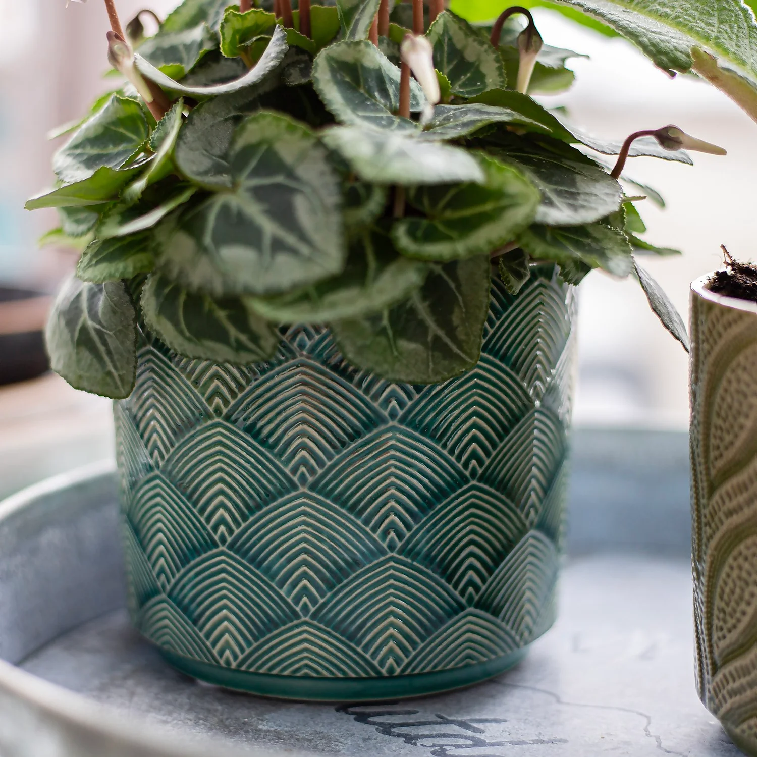 Art Deco Indoor Plant Pot - 12cm - Image 10