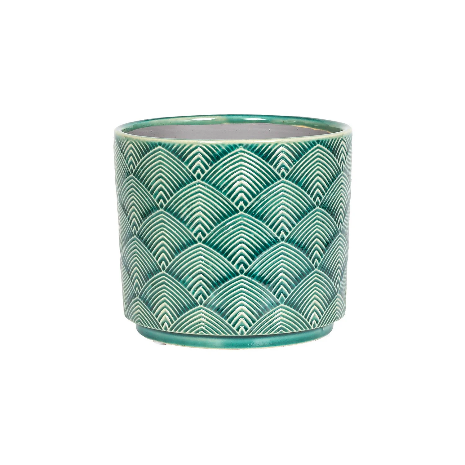 Art Deco Indoor Plant Pot - 12cm - Image 3